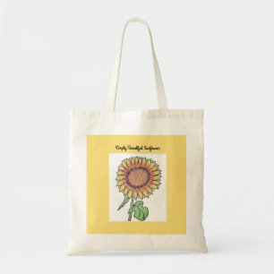 Simpelweg Mooie Zonnebloem Tote Bag
