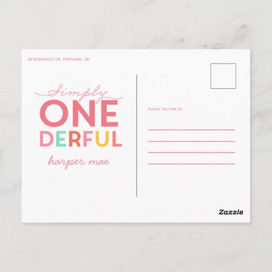 SIMPELWEG ONTZETTEND GEWELDIG BRIEFKAART (Achterkant)