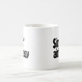 Simpin' Ain't Easy Koffiemok (Center)