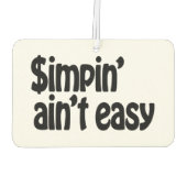 Simpin' Ain't Easy Luchtverfrisser (Achterkant)