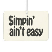 Simpin' Ain't Easy Luchtverfrisser (Voorkant)