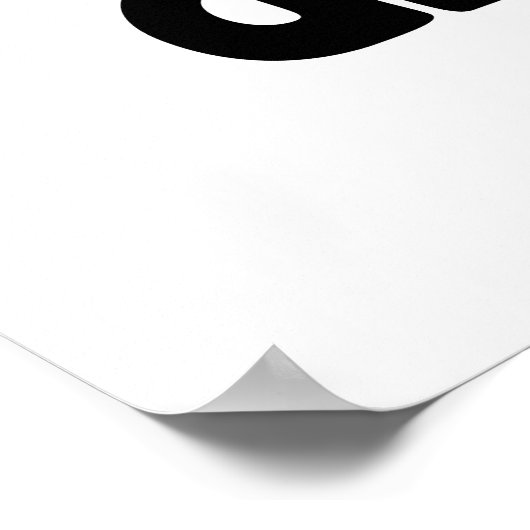 Simpin' Ain't Easy Poster (Hoek)