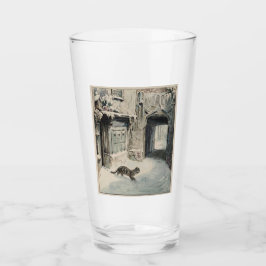 Simpkin the Cat Goes Out (van Beatrix Potter) Glas