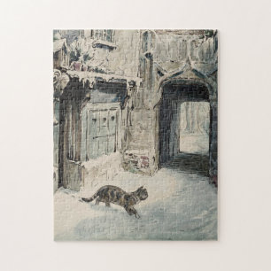 Simpkin the Cat Goes Out (van Beatrix Potter) Legpuzzel