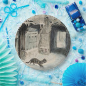 Simpkin the Cat Goes Out (van Beatrix Potter) Papieren Bordje (Feest)