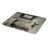 Simpkin the Cat Goes Out (van Beatrix Potter) Snijplank (Hoek)