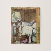 Simpkin the Cat Serves Tea - Beatrix Potter Legpuzzel (Verticaal)