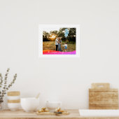 Simple 1 Photo Full Coverage - Script Text Overlay Poster (Keuken)