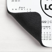 Simple 2022 Calendar Business Company White Muismat (Hoek)