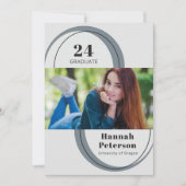 Simple 2 Photo University Slate Aankondiging (Voorkant)