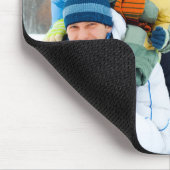 Simple 4 Photo Collage Muismat (Hoek)