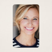 Simple Acorn Photo Memorial Kaart (Voorkant)