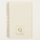 Simple & Aesthetic Design | Custom organization  Planner (Voorkant)