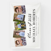 Simple Afstuderen Photo Collage Banner (Verticaal)