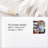 Simple Afstuderen Photo Male Etiket (Insitu)