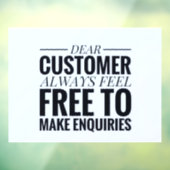 simple and beautiful raamsticker (Vel 3)