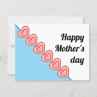 Simple and Beautiful with Heart Briefkaart