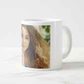 Simple and Chic Personalized Photo Grote Koffiekop (Voorkant rechts)