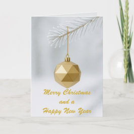 Simple and Elegant Custom Christmas  Kaart