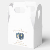 Simple Angel Moon Star Baby shower Bedankdoosjes (Geopend)