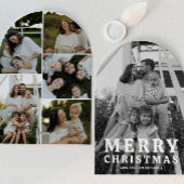 Simple Arch Photo Christmas Cards Feestdagenkaart