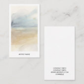 Simple Art Fotokunstenaar Visitekaartje (Voorkant / Achterkant)