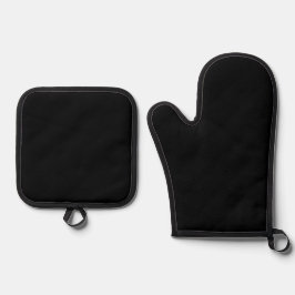 Simple Authority® Black Ovenwant & Pannenlap Set