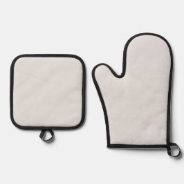 Simple Authority® Lichtgrijs Ovenwant & Pannenlap Set