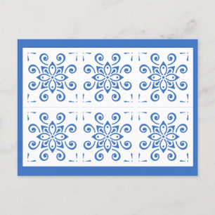Simple Azulejo Briefkaart