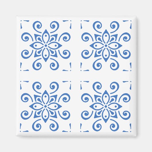 Simple Azulejo Magneet (Voorkant)