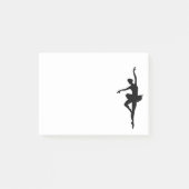 Simple Ballerina Silhouette Post-it® Notes (Voorkant)