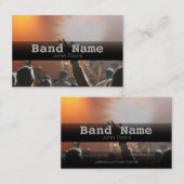 Simple Band Name Visitekaartje (Voorkant / Achterkant)