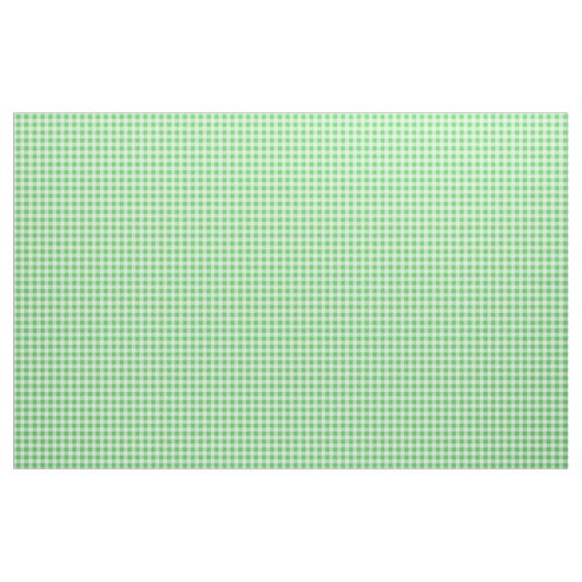 Simple Basic Green Gingham Stof (Fat Quarter)