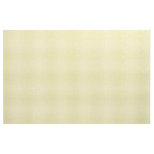 Simple Basic Sunny Yellow Gingham Stof (Yard (91,4 cm))