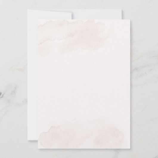 Simple beige Spanish baptism Kaart (Achterkant)