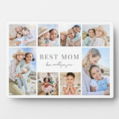 Simple Best Mom Photo Collage Fotoplaat (voorkant)