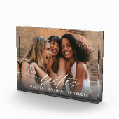 Simple Besties Maak Je Eigen Foto Moderne Script (Rechts)