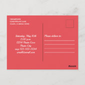 Simple Birthday Kinder Pirate Treasure Map Briefkaart (Achterkant)