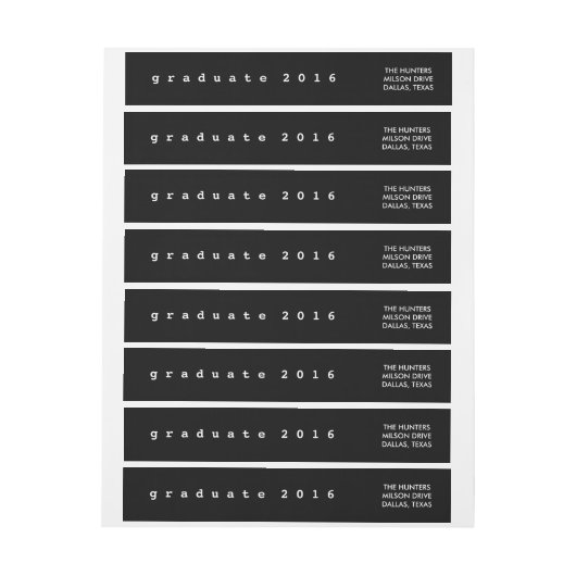 Simple Black Afstuderen 2016 (Vel)