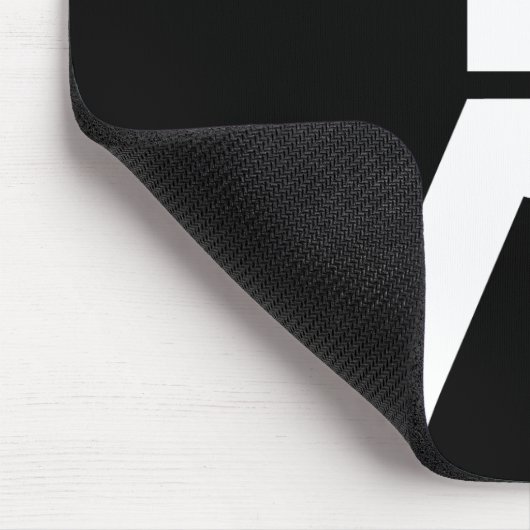 Simple Black and White Rock-klimpictogram Muismat (Hoek)