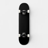 Simple Black Authority® Persoonlijk Skateboard (Voorkant)