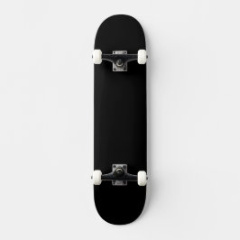 Simple Black Authority® Persoonlijk Skateboard