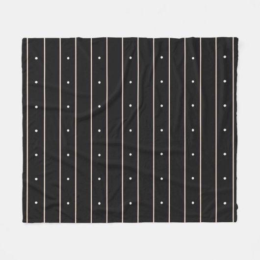 Simple Black Background With Grey Stripes And Tiny Fleece Deken (Voorkant (Horizontaal))