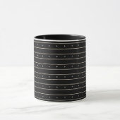 Simple Black Background With Grey Stripes And Tiny Mok (Midden)