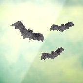 Simple Black Boo Happy Halloween Raamsticker (Vel 3)