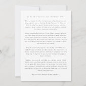 Simple Black Dog Rainbow Bridge Pet Sympathy Card Kaart (Achterkant)