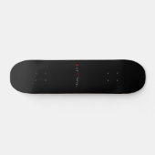 Simple Black "Fat Cartel"-skateboard Skateboard (Horizontaal)