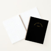Simple Black Gratitude Journal Notitieboek (Binnen)