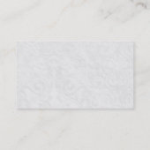 Simple Black Grey Pattern Background Visitekaartje (Achterkant)