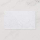 Simple Black Grey Pattern Background Visitekaartje (Achterkant)